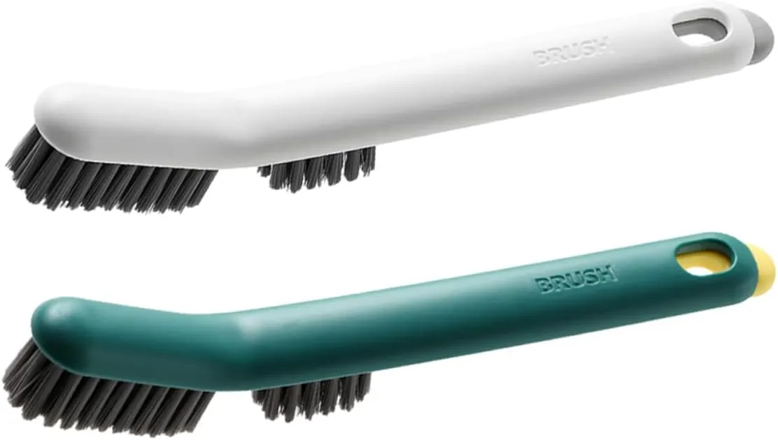 2pcs Detachable Laundry Shoes Brush Compact Lightweight Sneaker Cleaning Brush for Laundry Home Use Multi-Functional Soft Bristle Washboard