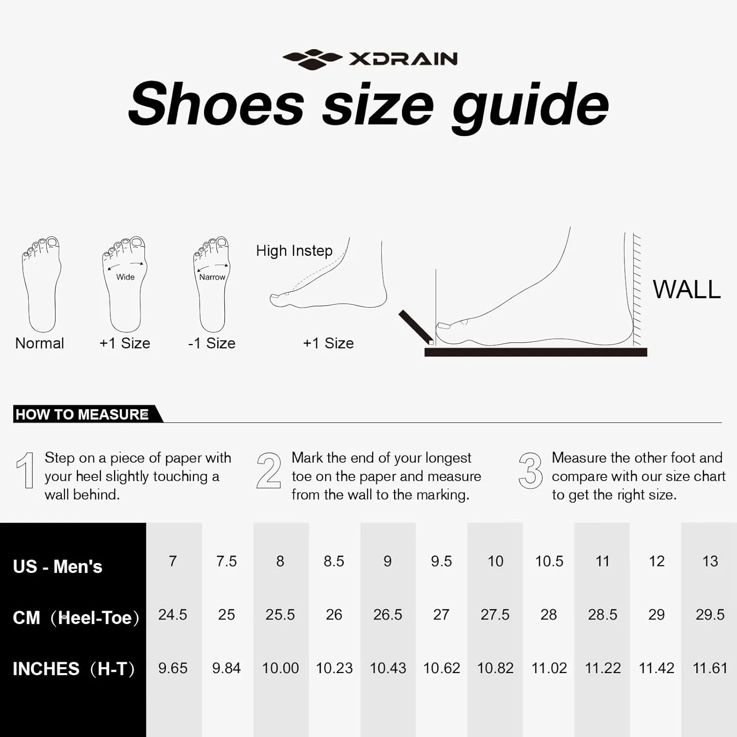 ALEADER Men's Stylish Water Shoes, Quick-Dry Xdrain Water Sneakers, Lightweight & Comfort Footed