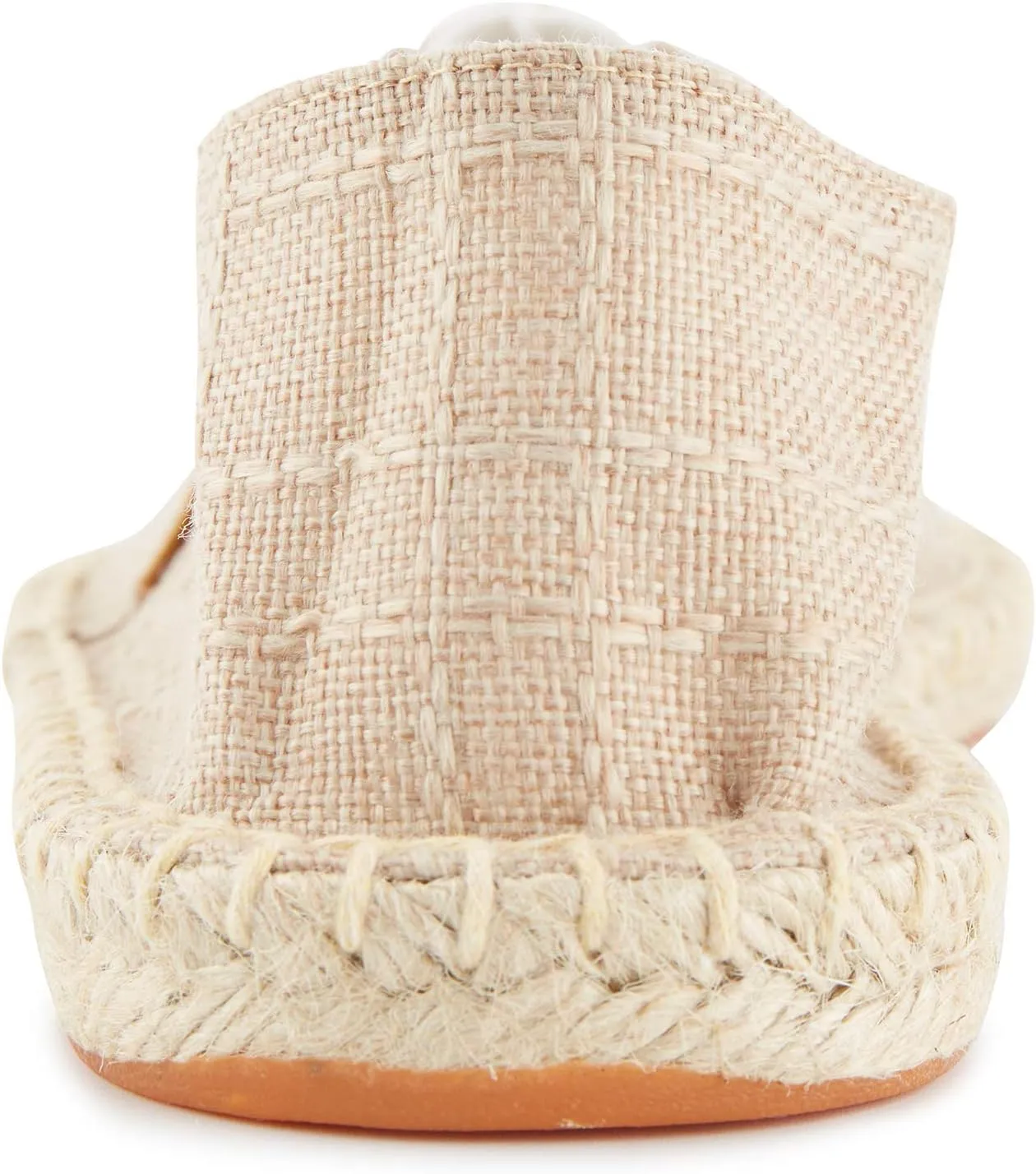 Alexis Leroy Men's Closed Toe Canvas Slip on Flat Espadrille Shoes