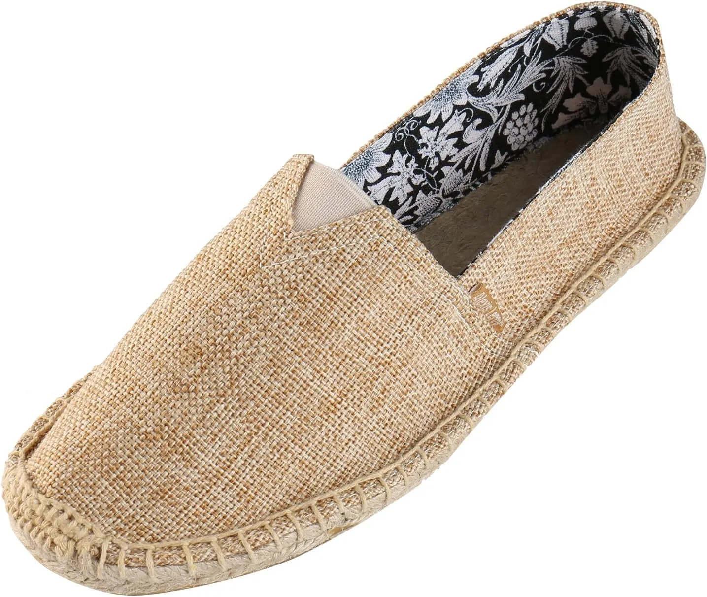Alexis Leroy Men's Fashion Casual Canvas Slip on Flat Espadrilles