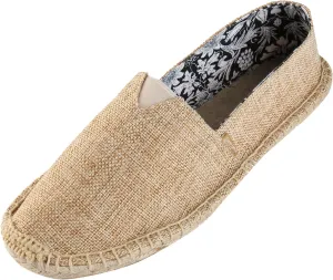 Alexis Leroy Men's Fashion Casual Canvas Slip on Flat Espadrilles