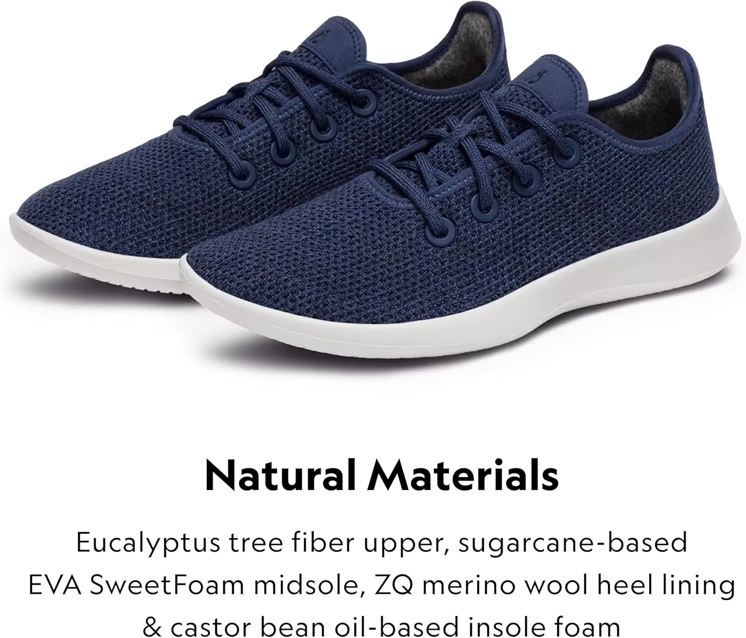 Allbirds Men’s Tree Runners Everyday Sneakers, Machine Washable Shoe Made with Natural Materials