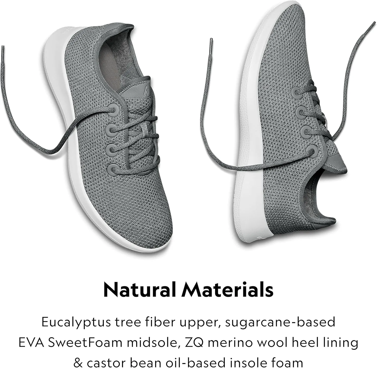 Allbirds Men’s Tree Runners Everyday Sneakers, Machine Washable Shoe Made with Natural Materials