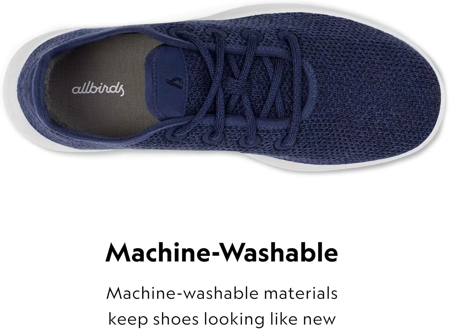 Allbirds Men’s Tree Runners Everyday Sneakers, Machine Washable Shoe Made with Natural Materials