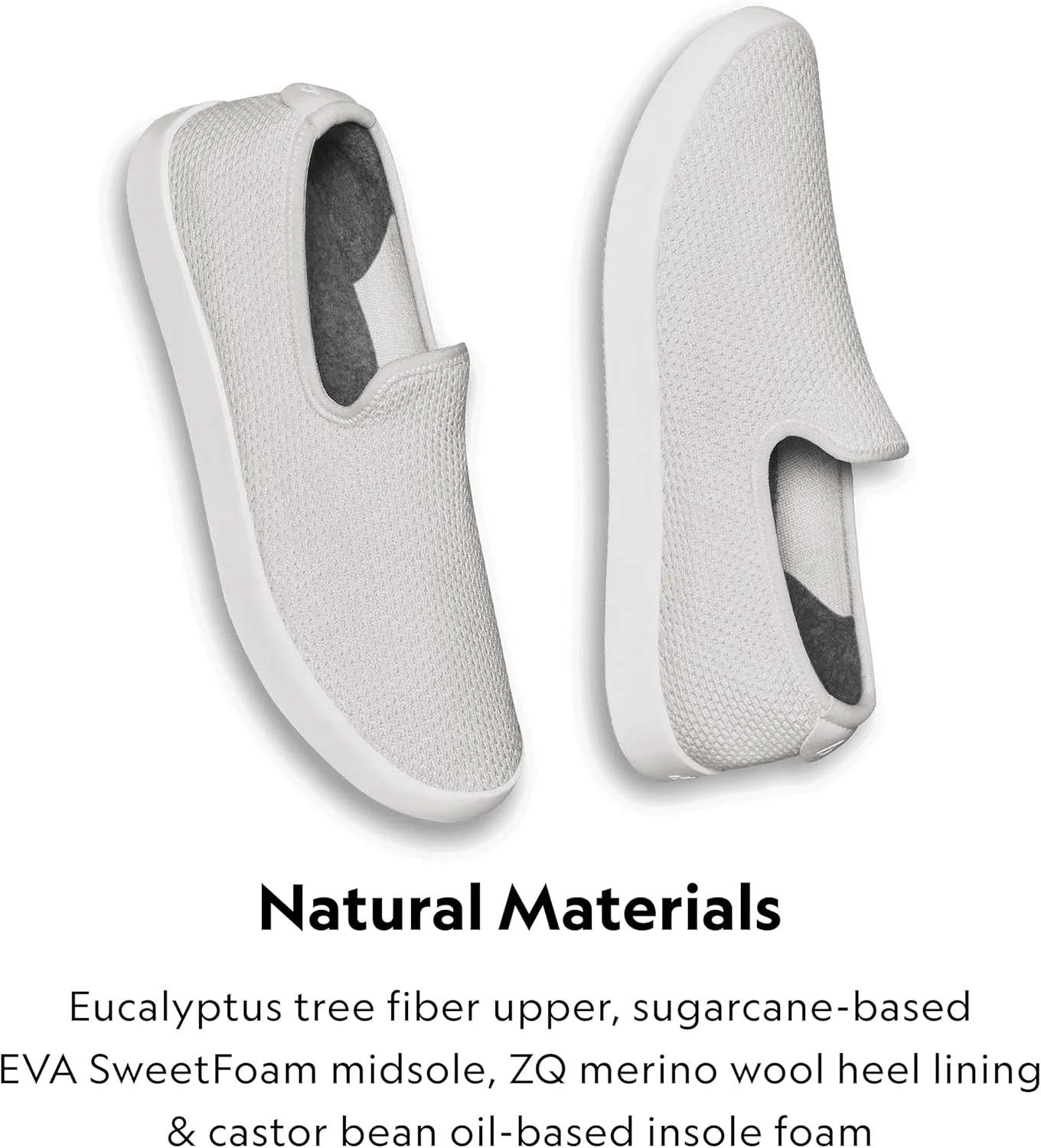 Allbirds Women’s Tree Loungers Everyday Slip-On Sneakers, Machine Washable Shoe Made with Natural Materials