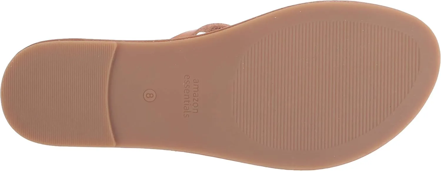Amazon Essentials Women's Strappy Slide Flat Sandal