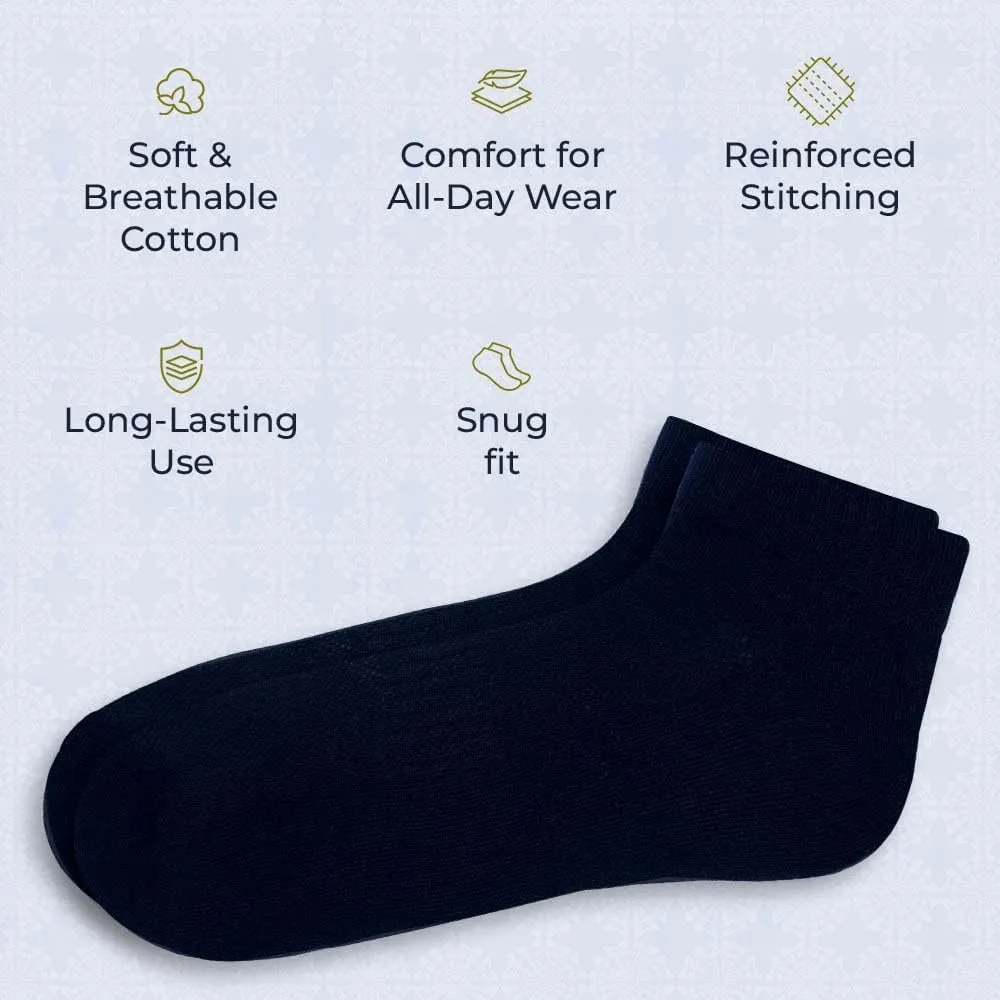 Ankle Socks for Men|Sneaker Socks Breathable Socks for Loafers|Athletic Running Socks Gym Everyday Sock|6 Pairs