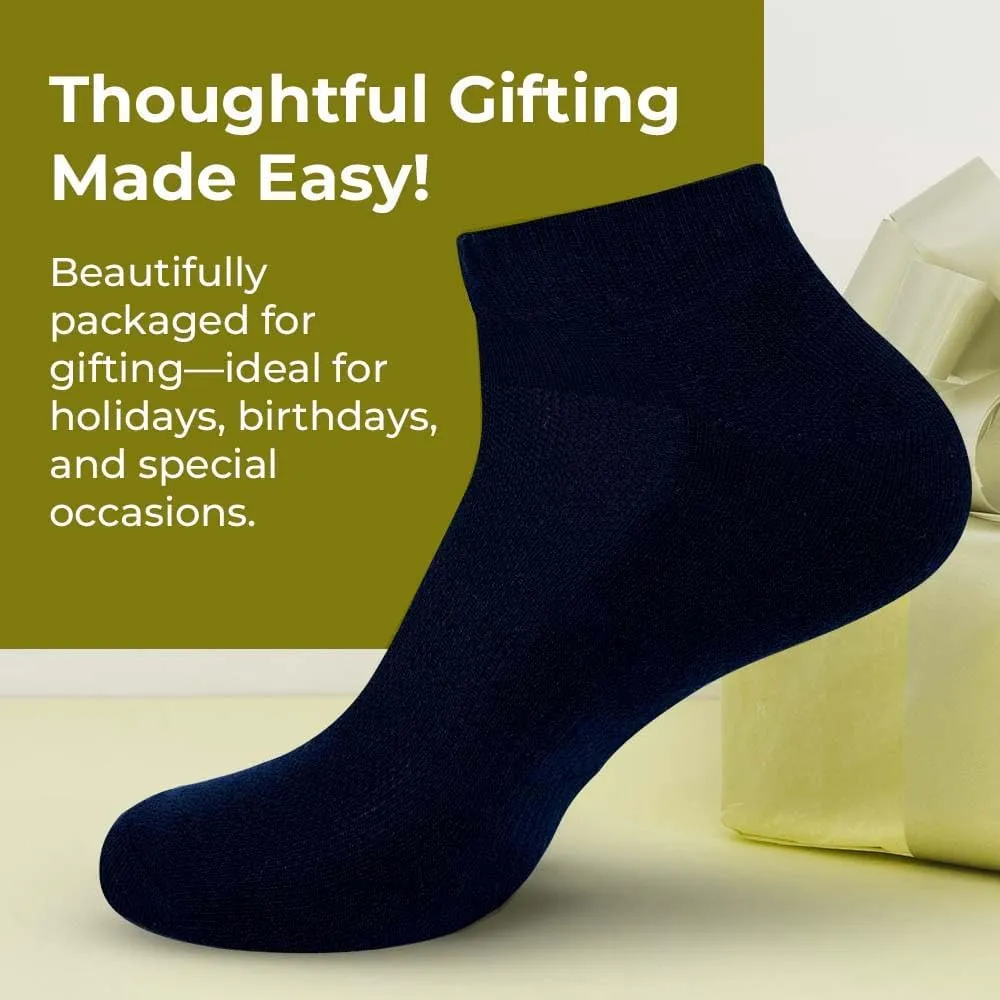 Ankle Socks for Men|Sneaker Socks Breathable Socks for Loafers|Athletic Running Socks Gym Everyday Sock|6 Pairs