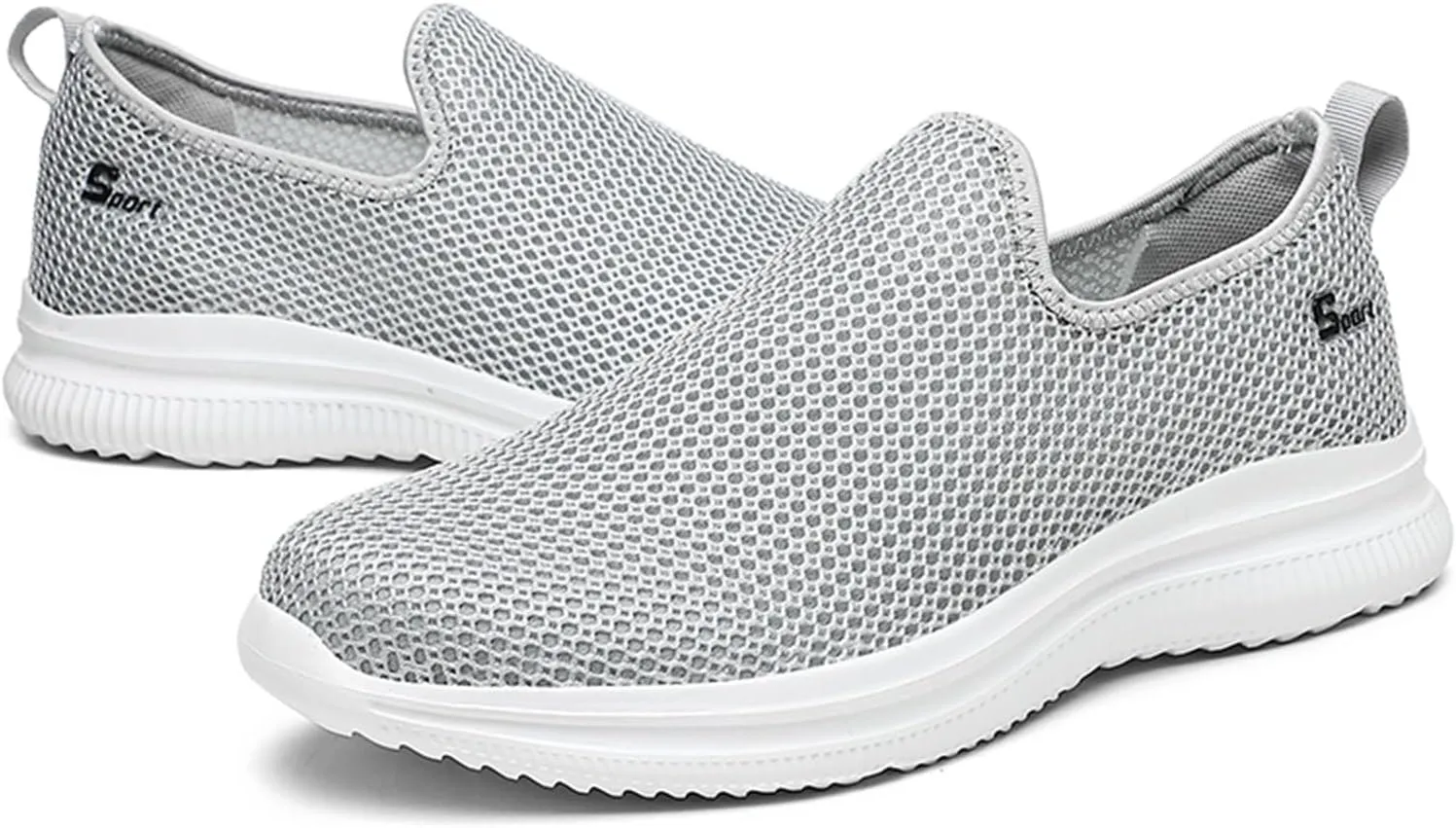 Arch Support Hiking Shoes for Men Slip-On Comfortable Light-Weight Shoe Comfortable & Light-Weight Stretch Shoes