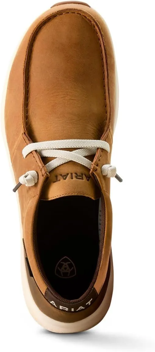 ARIAT Mens Buckeye Waterproof Slip On Casual Shoes - Brown