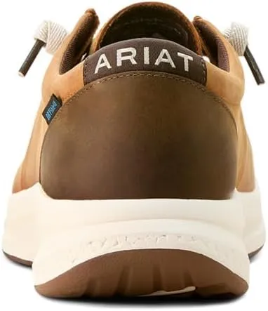 ARIAT Mens Buckeye Waterproof Slip On Casual Shoes - Brown