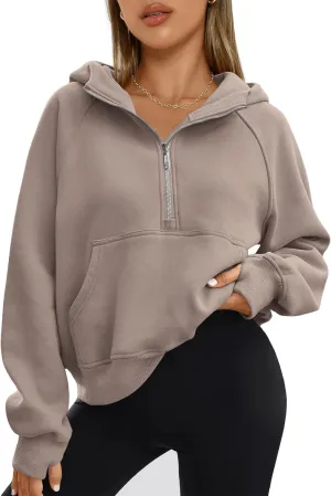 AUTOMET Womens Hoodies Fleece Fall Fashion Outfits Workout Sweatshirts Winter Jackets Oversized Pullover Tops Clothes 2025
