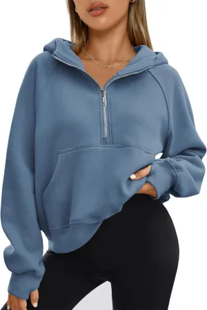 AUTOMET Womens Hoodies Fleece Fall Fashion Outfits Workout Sweatshirts Winter Jackets Oversized Pullover Tops Clothes 2025