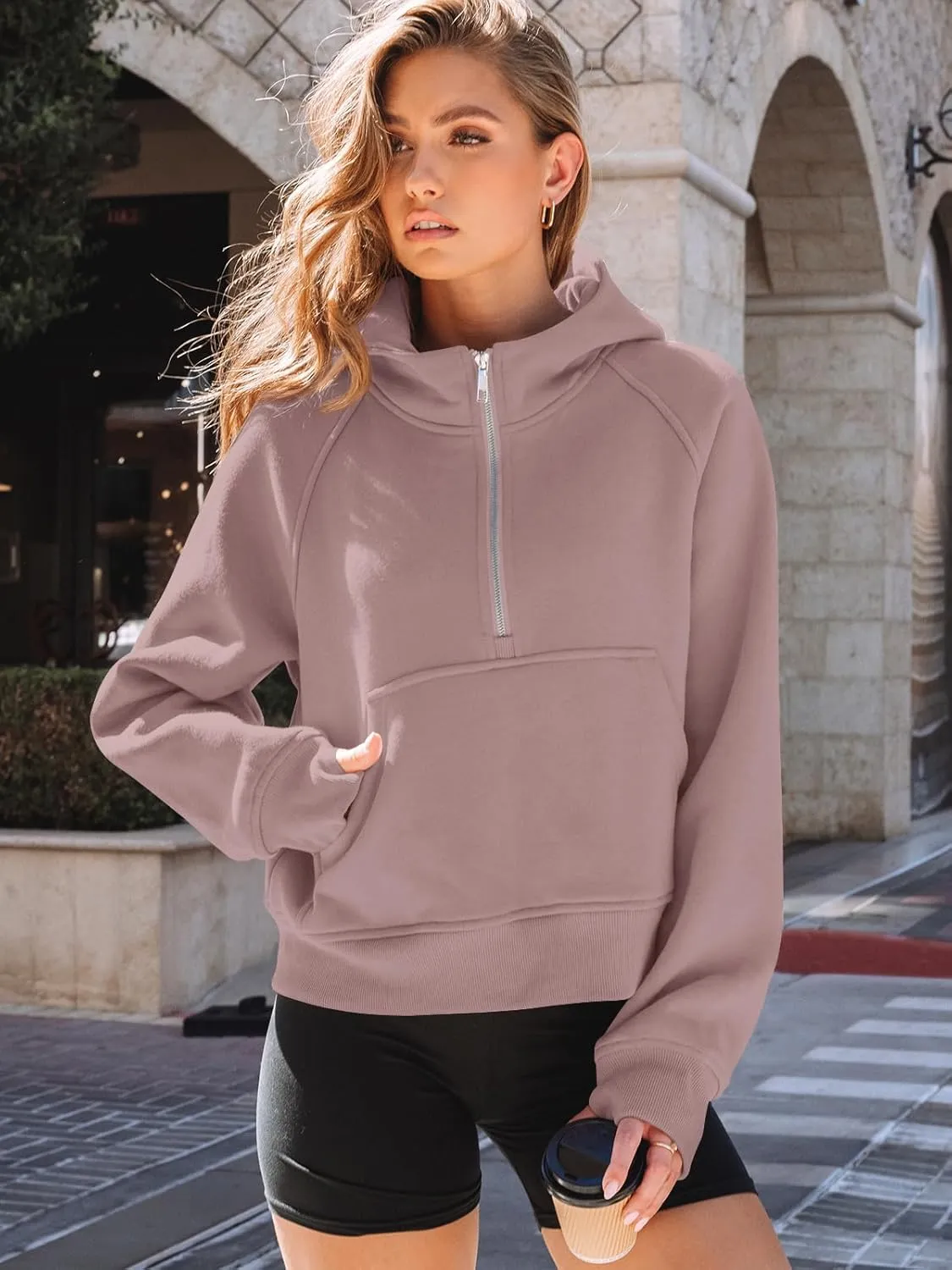 AUTOMET Womens Hoodies Fleece Fall Fashion Outfits Workout Sweatshirts Winter Jackets Oversized Pullover Tops Clothes 2025