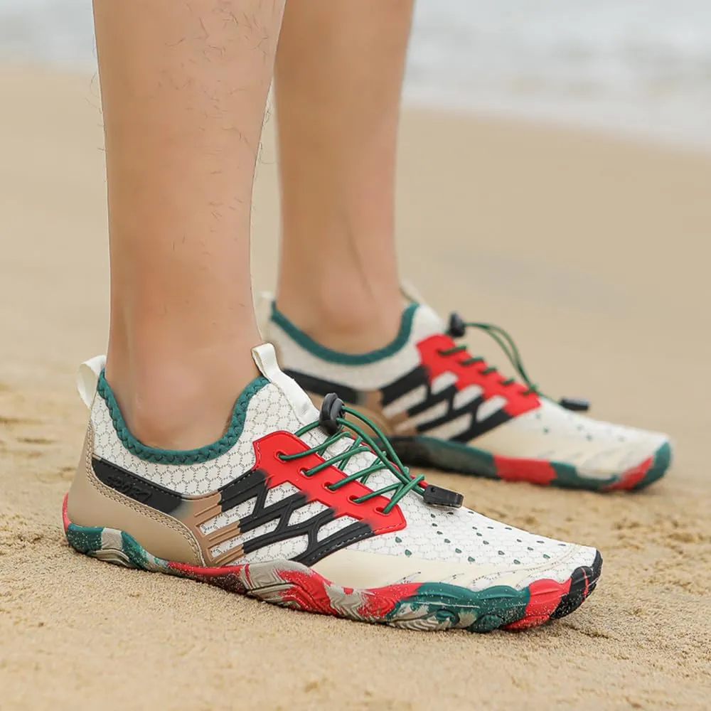 Barefoot Water Shoes for Women Men, Barefoot Shoes with Wide Toe Box, Non-Slip & Quick Dry Breathable Beach Pool Aqua Swim Surf Hiking Walking Shoes