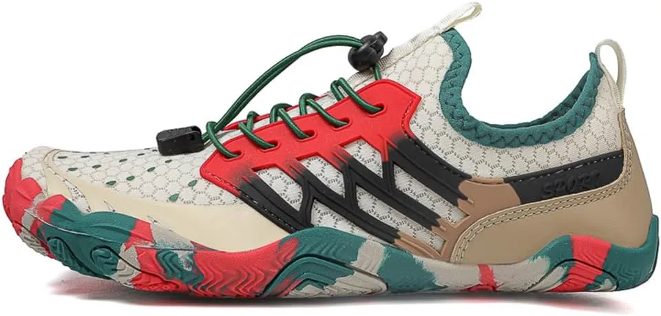 Barefoot Water Shoes for Women Men, Barefoot Shoes with Wide Toe Box, Non-Slip & Quick Dry Breathable Beach Pool Aqua Swim Surf Hiking Walking Shoes