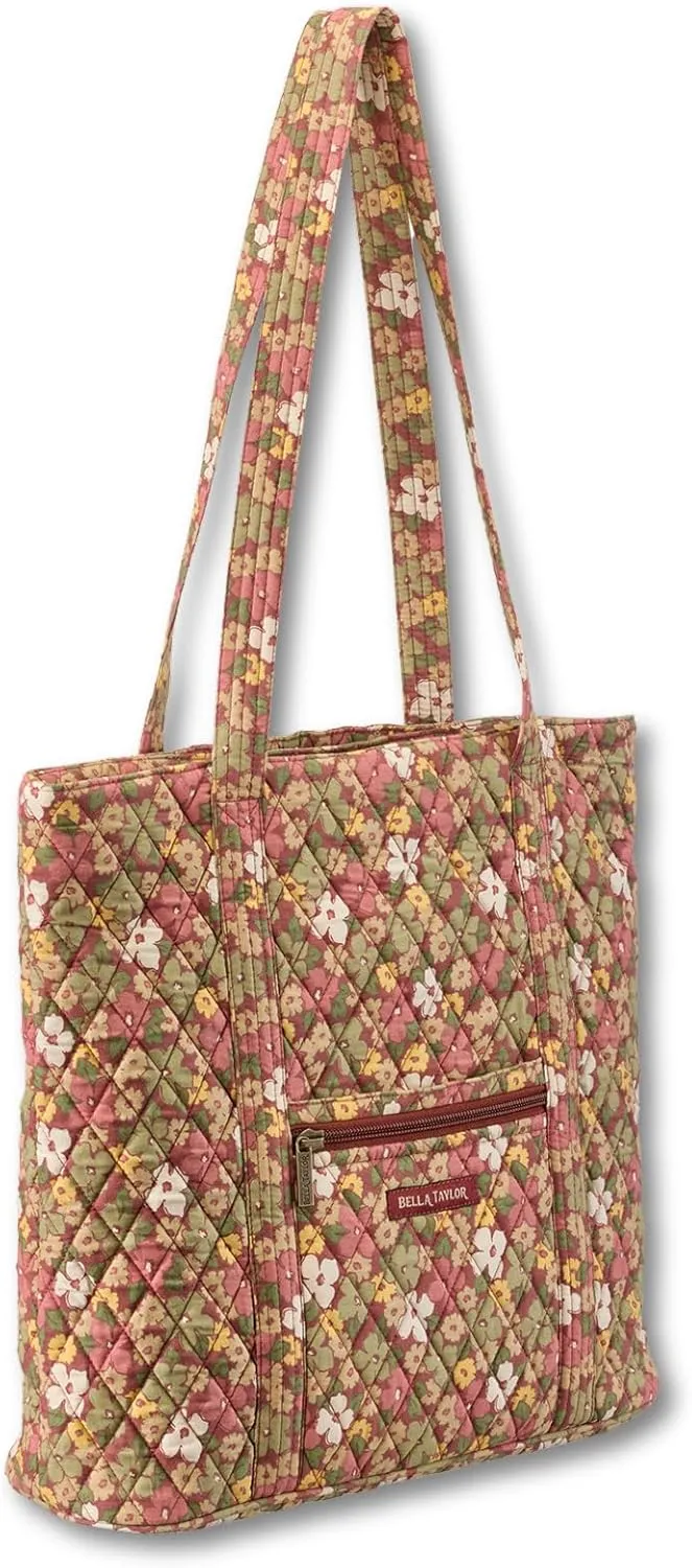 Bella Taylor Large Tote | Lightweight Quilted Fabric Tote Bags for Women