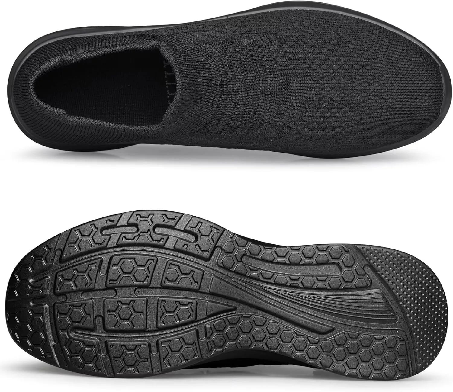 BNR Mens Flat Shoes Barefoot Sock Sneakers Casual Lightweight Comfortable Air Cushion Support