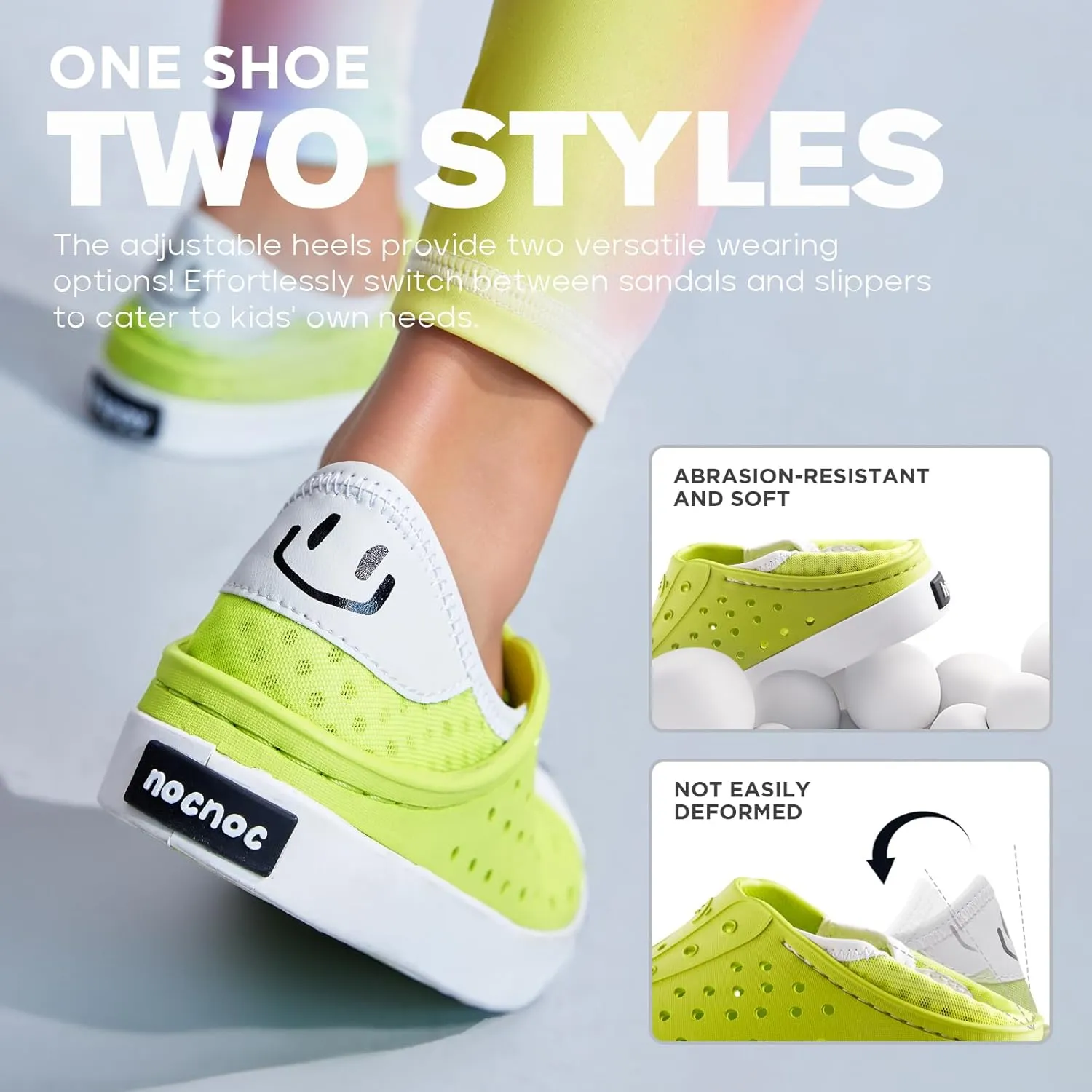 Boys and Girls Lightweight Slip On Sneaker Water Sandals