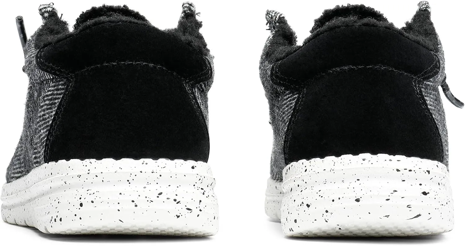 Bruno Marc Boys Girls Winter Slip-On Fur Casual Loafer