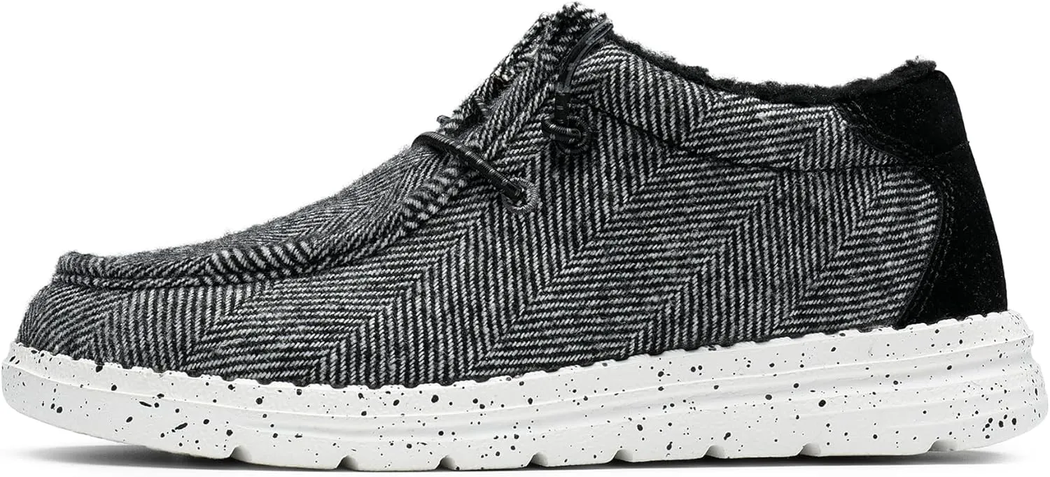 Bruno Marc Boys Girls Winter Slip-On Fur Casual Loafer