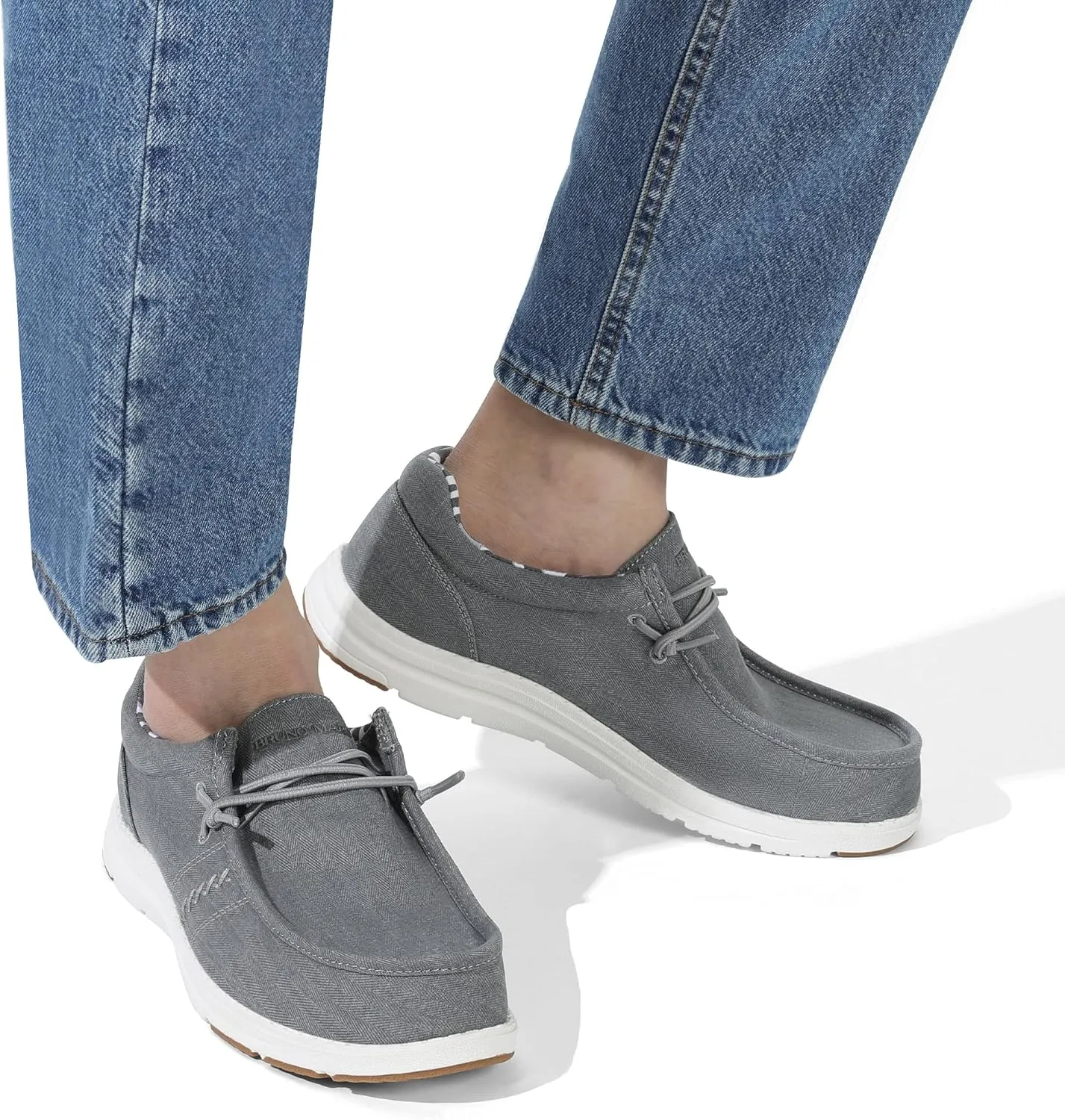 Bruno Marc Men's Casual Slip-on Loafers Stretch Shoes 1.0