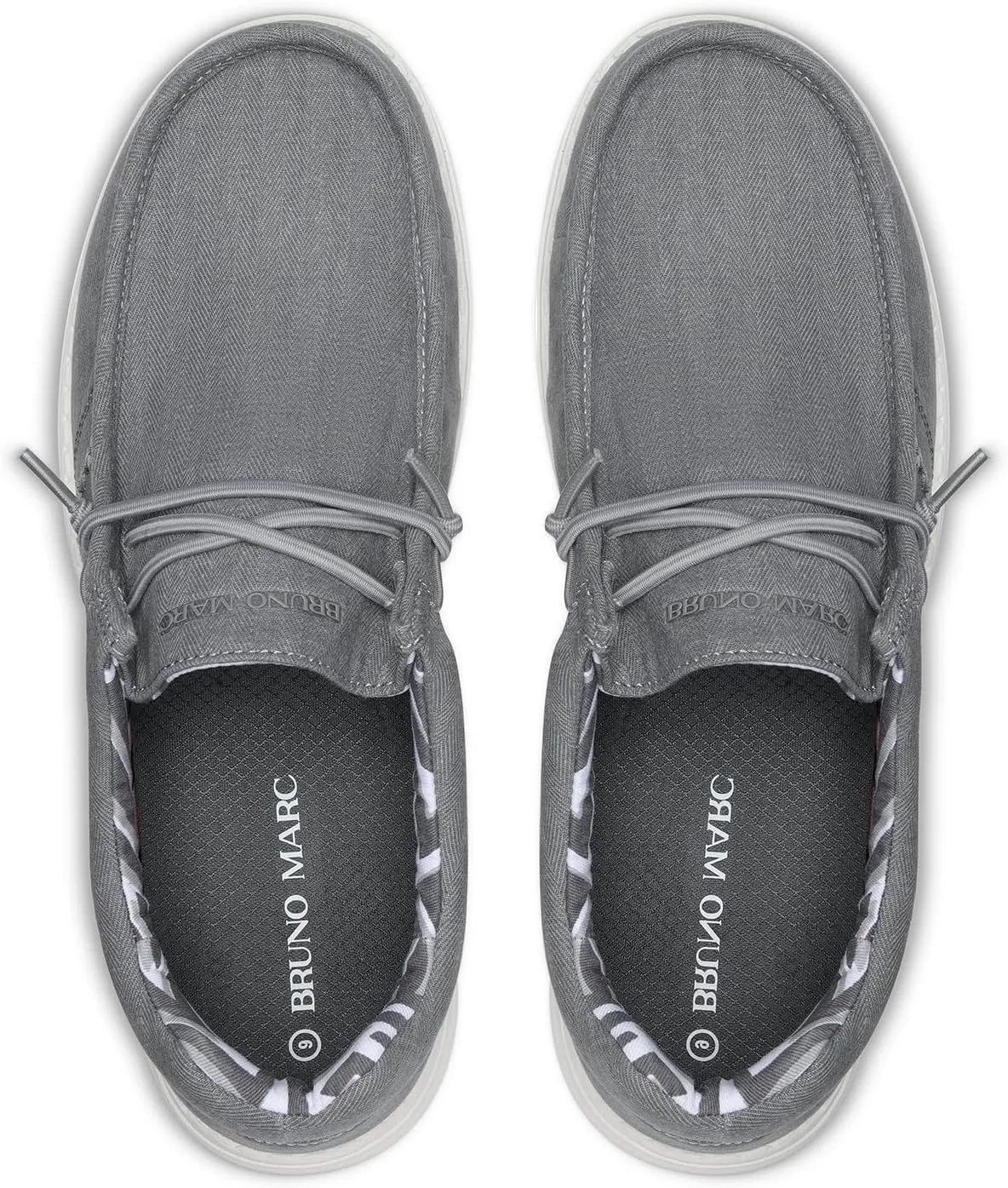 Bruno Marc Men's Casual Slip-on Loafers Stretch Shoes 1.0