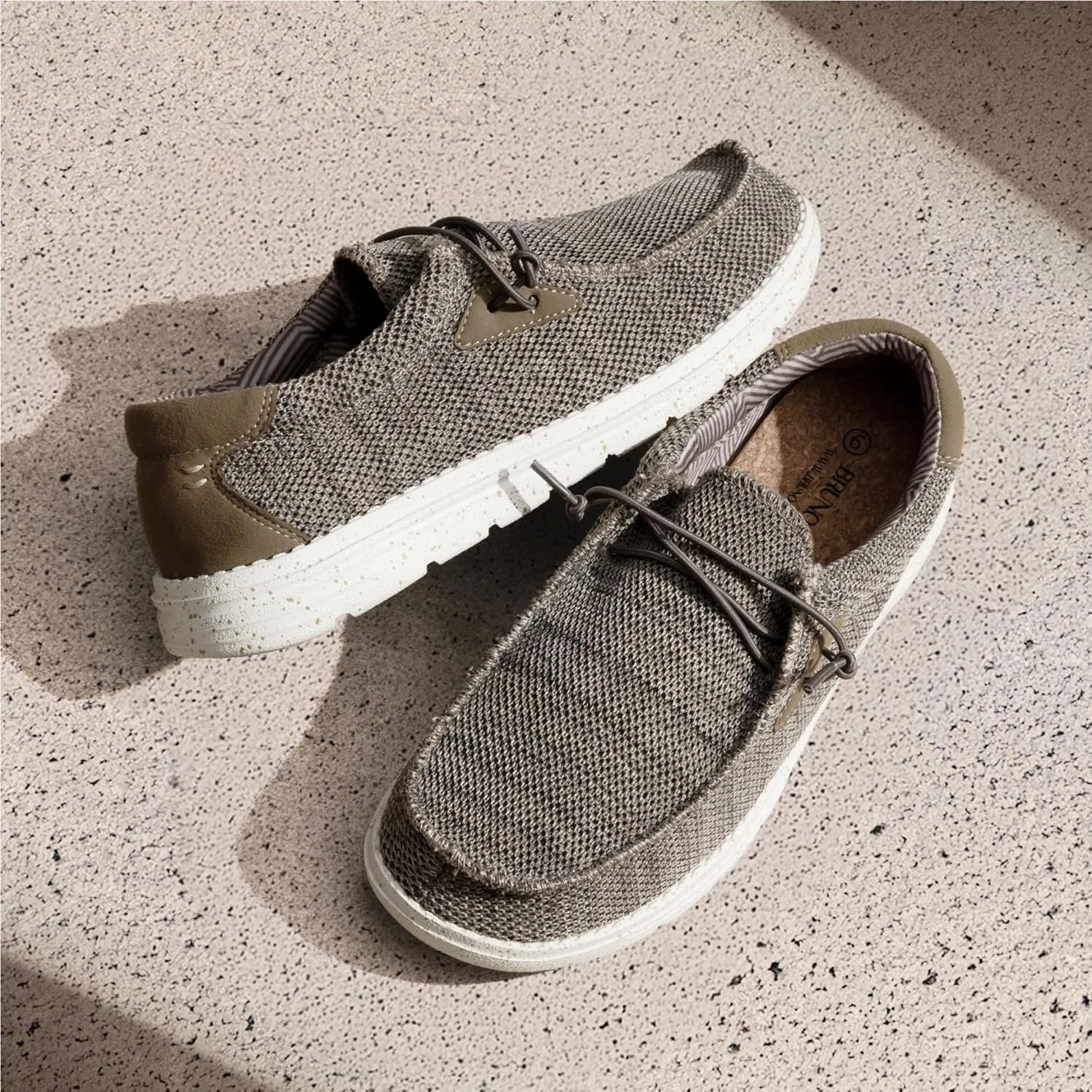 Bruno Marc Men's Casual Slip-on Loafers Stretch Shoes 1.0