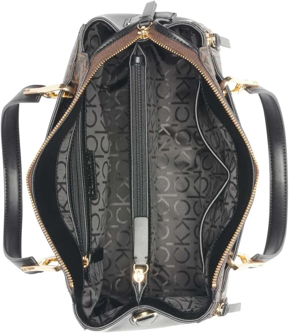 Calvin Klein Bubble Lamb Novelty Organization Satchel