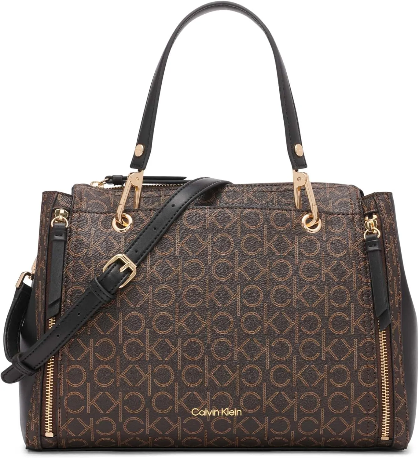 Calvin Klein Bubble Lamb Novelty Organization Satchel