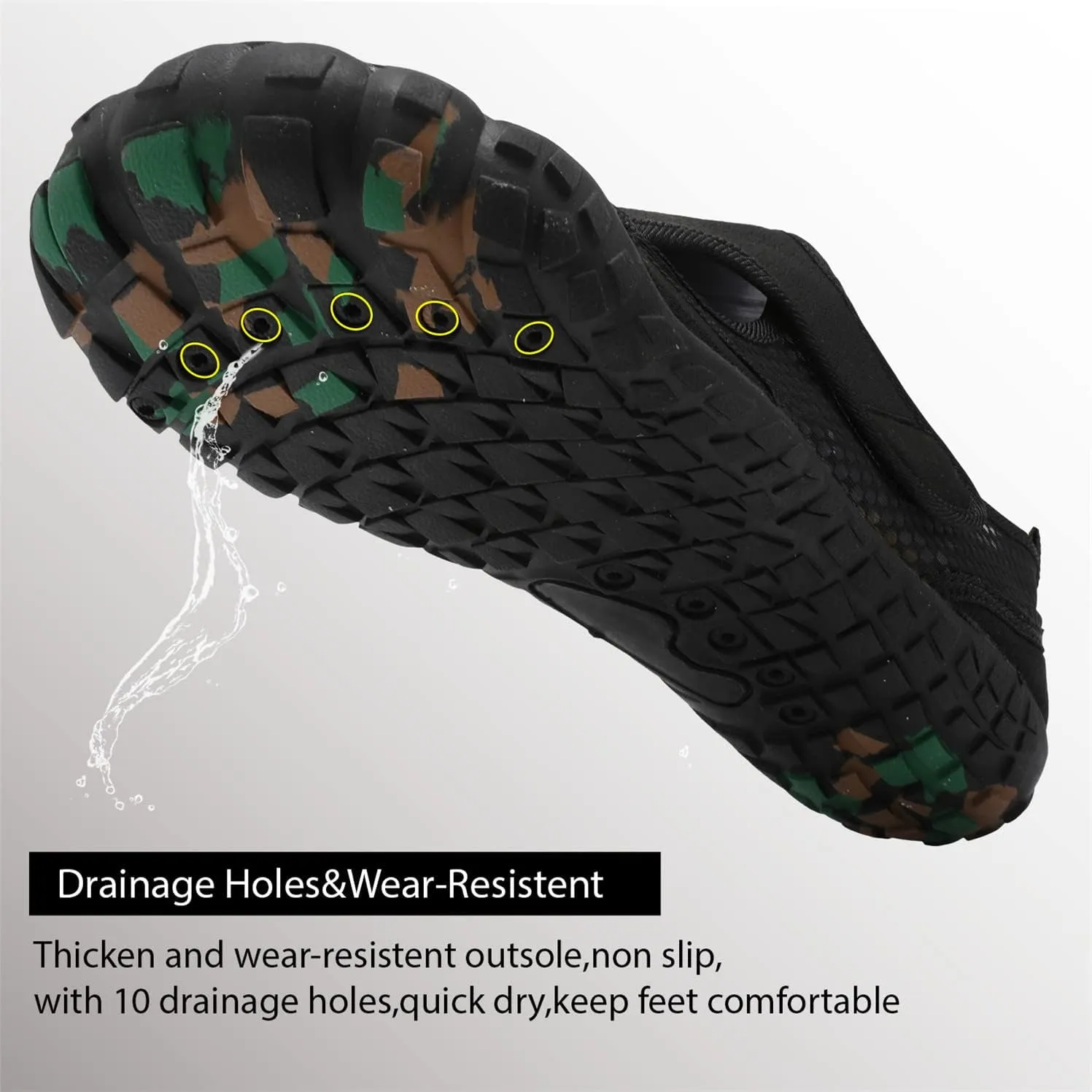 Centipede Demon Swim Water Shoes for Women Men Quick Dry Barefoot Aqua Sneakers Shoe for Beach Hiking Diving Boating River Outdoor Water Sports