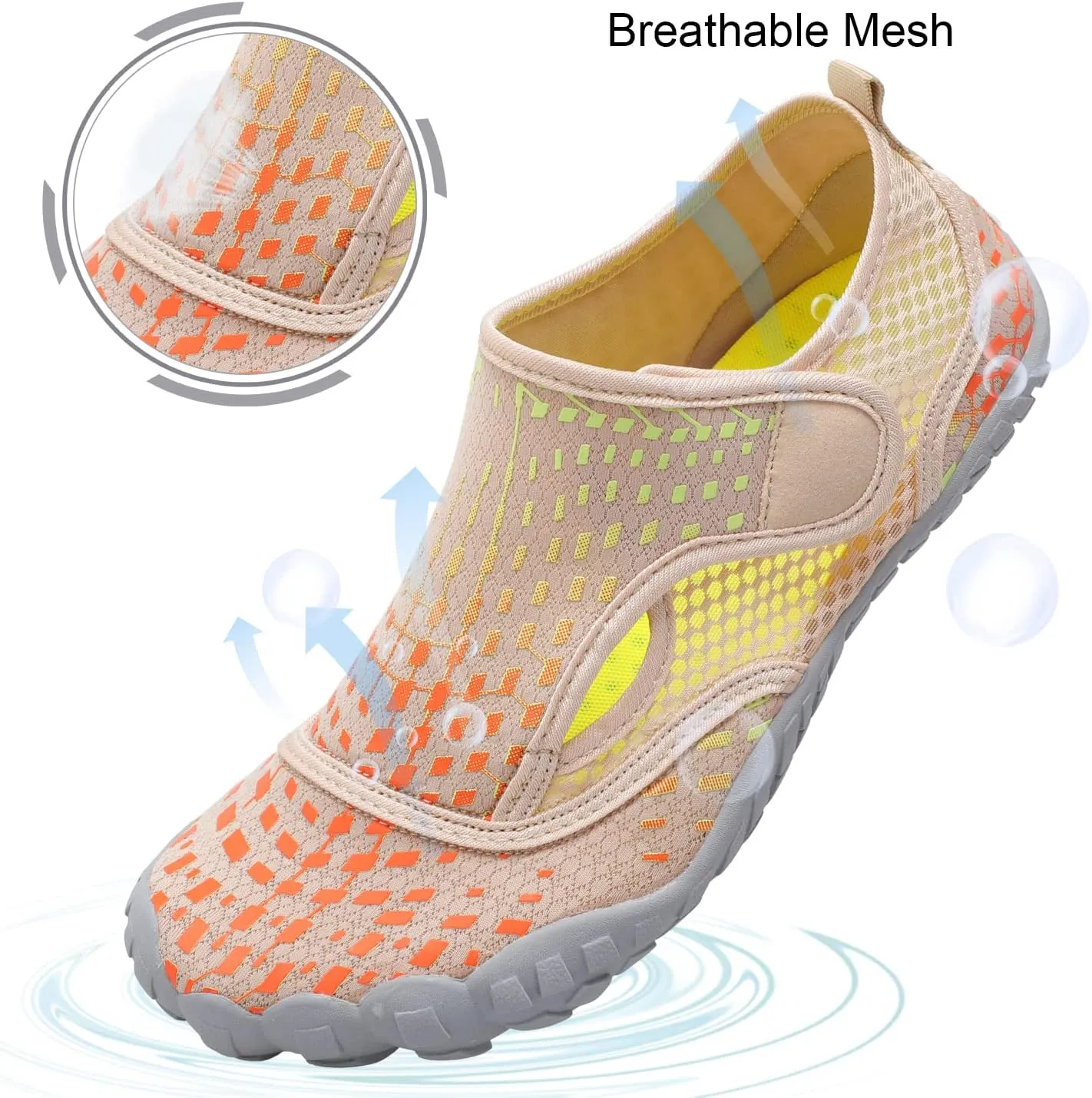 Centipede Demon Swim Water Shoes for Women Men Quick Dry Barefoot Aqua Sneakers Shoe for Beach Hiking Diving Boating River Outdoor Water Sports