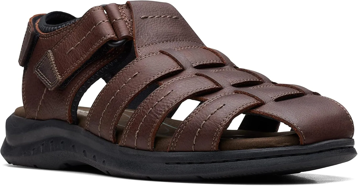 Clarks Men's Walkford Fish Flat Sandal