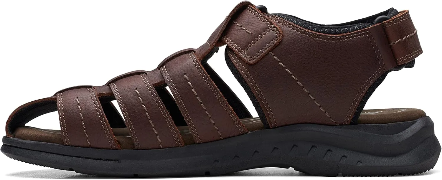 Clarks Men's Walkford Fish Flat Sandal