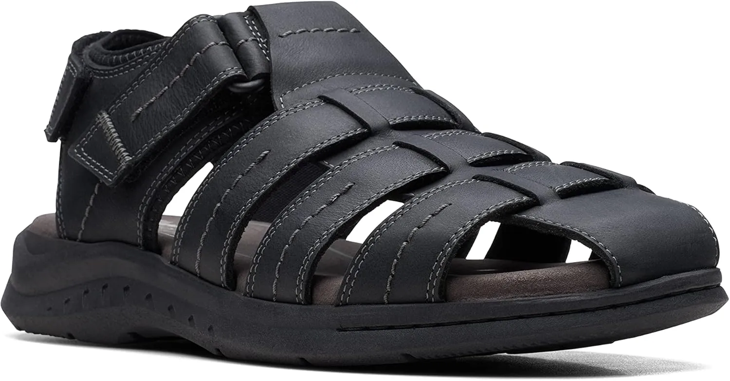 Clarks Men's Walkford Fish Flat Sandal