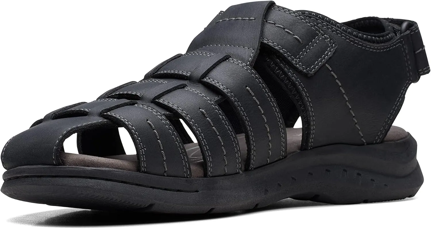 Clarks Men's Walkford Fish Flat Sandal