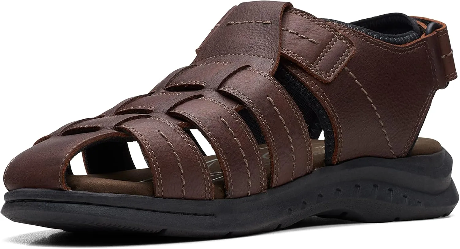 Clarks Men's Walkford Fish Flat Sandal