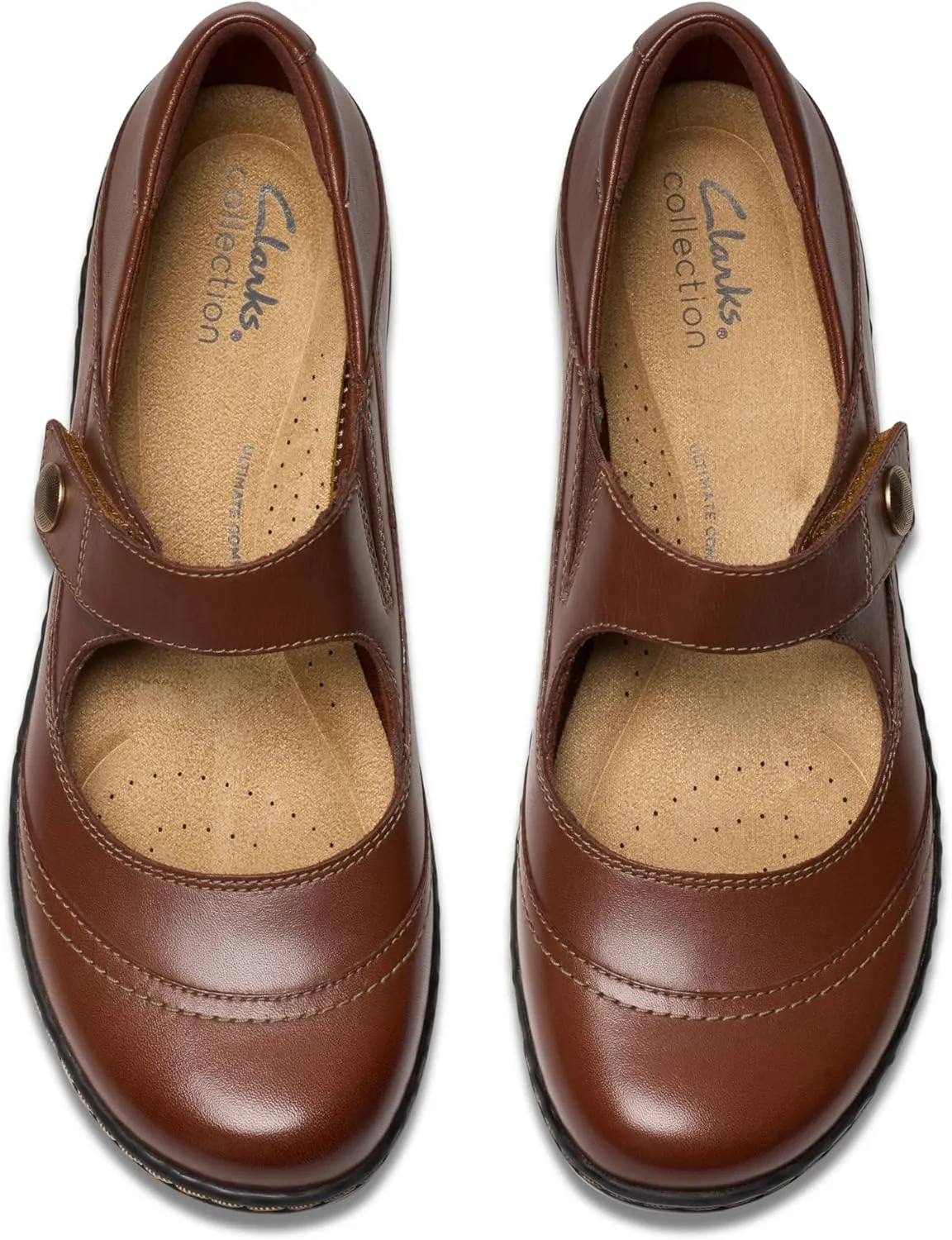 Clarks Women's Ashland Elayne Mary Jane Flat