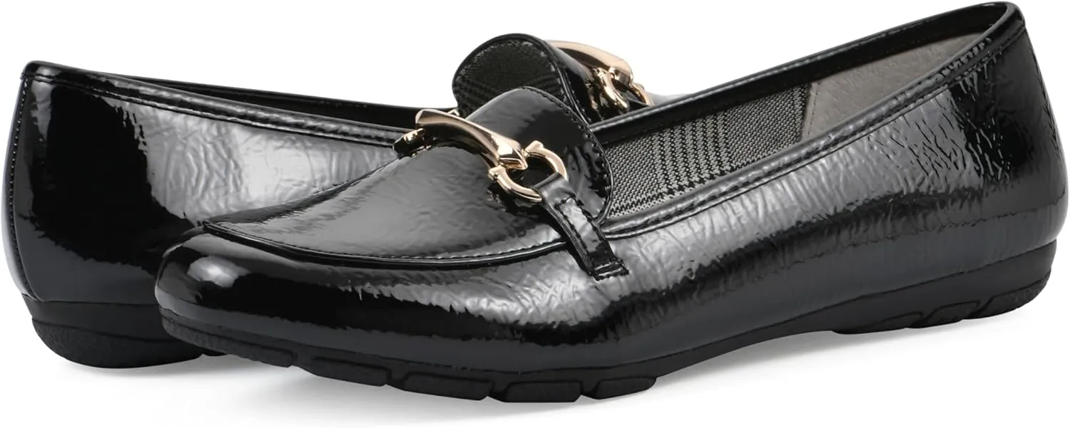 CLIFFS BY WHITE MOUNTAIN Women's Glowing Cushioned Loafer Flat