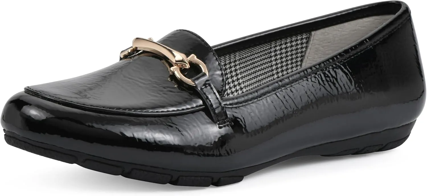 CLIFFS BY WHITE MOUNTAIN Women's Glowing Cushioned Loafer Flat