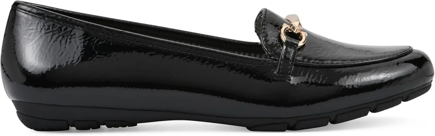 CLIFFS BY WHITE MOUNTAIN Women's Glowing Cushioned Loafer Flat