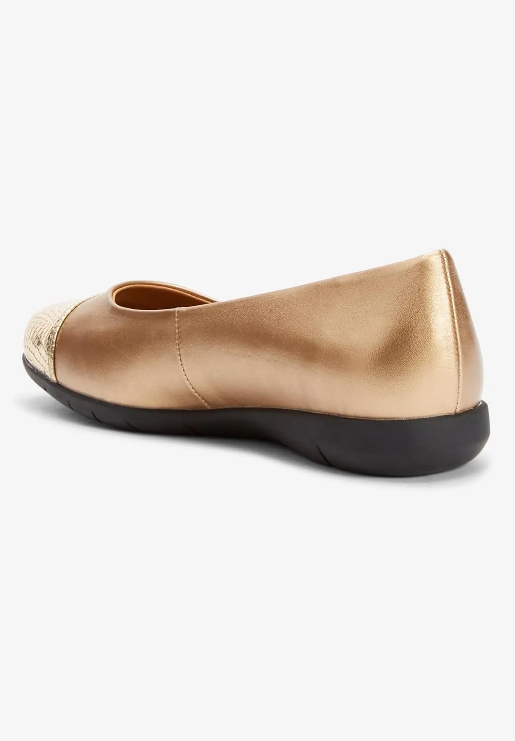 Comfortview Women's Wide Width The Fay Flat
