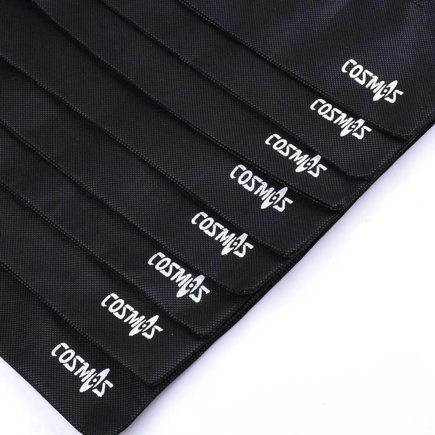 Cosmos 8 Pcs Travel Shoe Bags Shoe Organizer Pouch Storage String Bags with Clear Window for Travel Trip Carrying Packing, Dust-proof Non-Woven Fabric in Dual Drawstring, 17.5" x 13.5"
