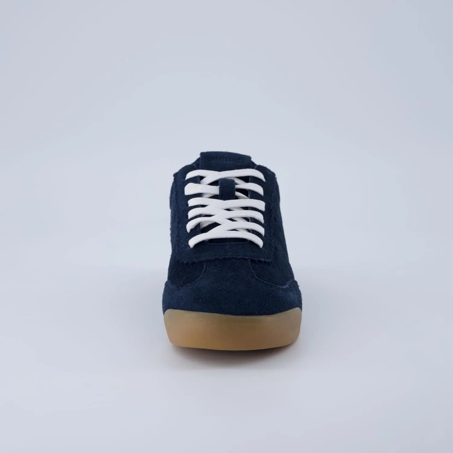 CUSHIONAIRE Tick Tock Women's Genuine Leather Lace-Up Casual Sneaker – Retro-Inspired Walking Shoe with Gum Rubber Outsole, Cushioned Arch Support, Lightweight Low Top Trainer