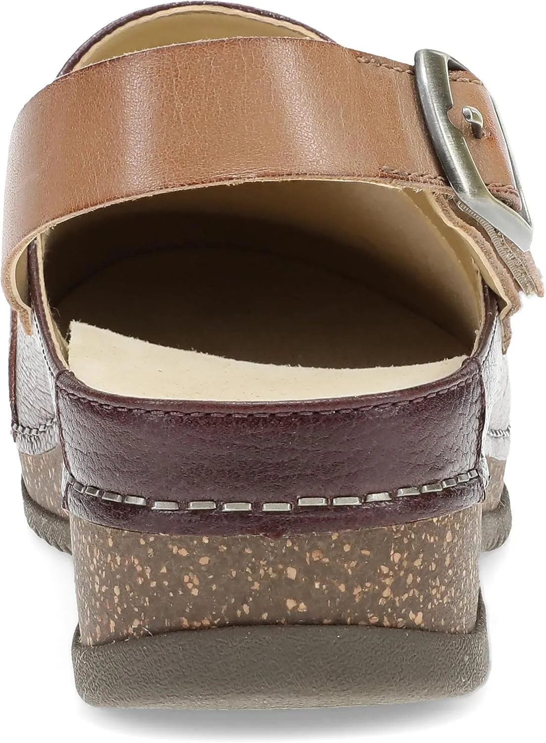 Dansko Women's Merrin Sling-Back Mule Clog-Dual Density Cork/EVA Midsole and Lightweight Rubber Outsole Provide Durable and Comfortable Ride on Patented Stapled Construction