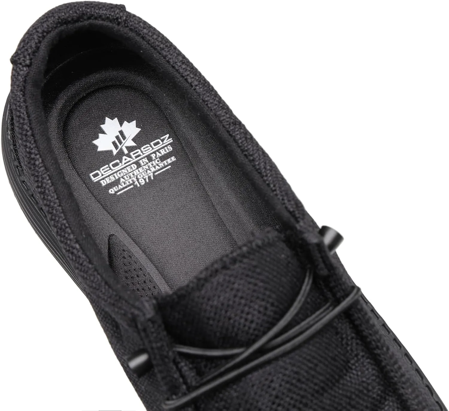 DECARSDZ Men's Casual Slip on Loafers Shoes Stretch Shoe Comfortable & Light-Weigh Use for Commuting Leisure Light Exercise