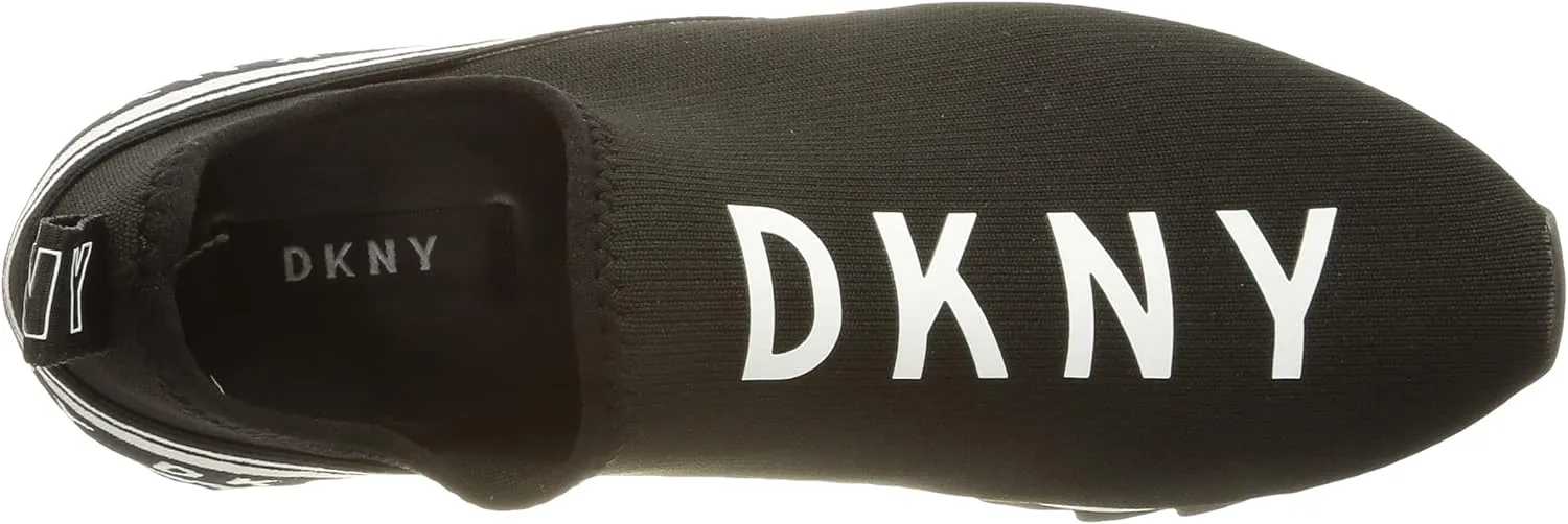DKNY Women's Abbi Everyday Slip on Knit Sneaker