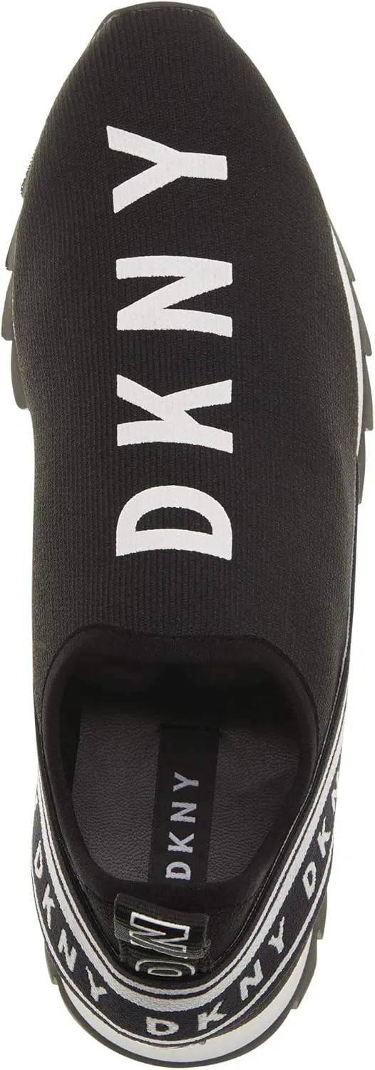 DKNY Women's Abbi Everyday Slip on Knit Sneaker