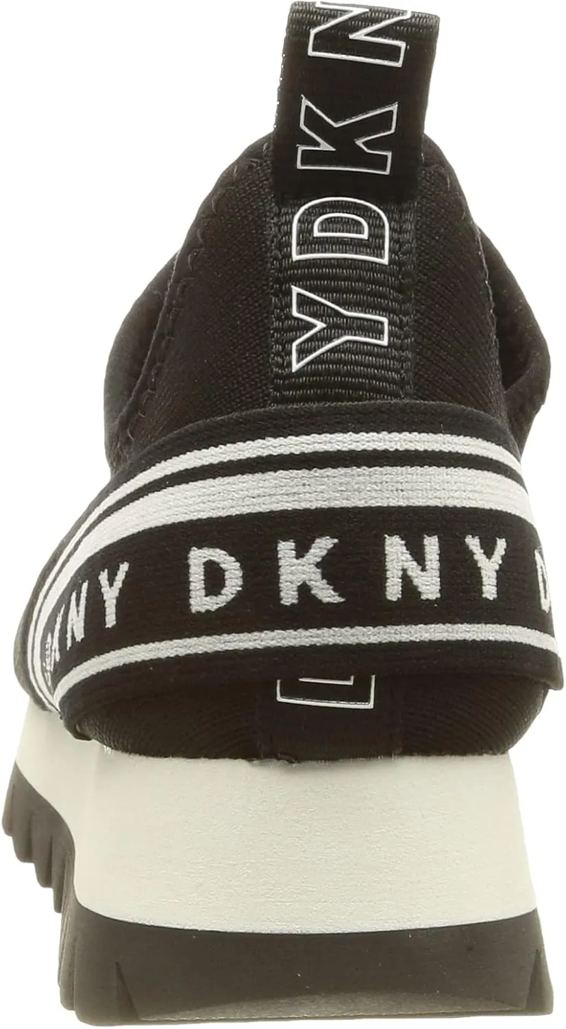 DKNY Women's Abbi Everyday Slip on Knit Sneaker