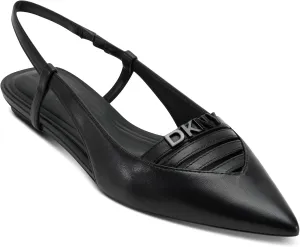 DKNY Women's Mikado Pointed Toe Slingback Ballet Flat Pump